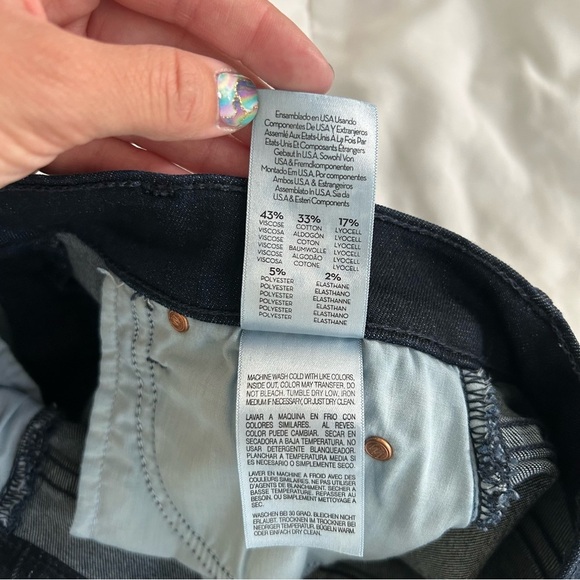 Mother The Mid Rise Dazzler Ankle jeans Now or Never 26 - Picture 14 of 15